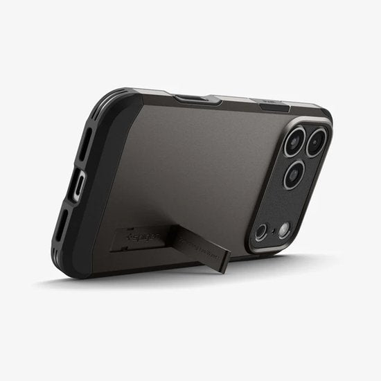 Spigen Tough Armor hoesje - iPhone 17 Pro - MagSafe - Gunmetal