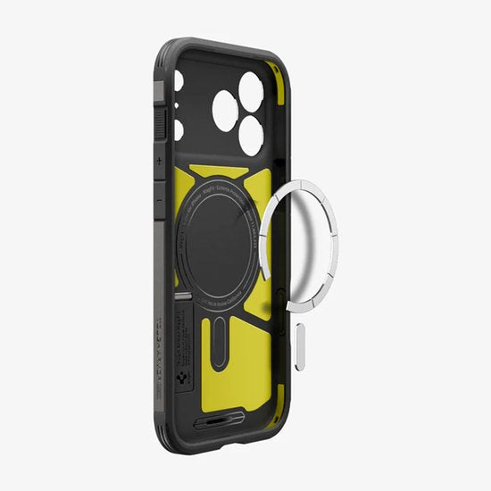Spigen Tough Armor hoesje - iPhone 17 Pro - MagSafe - Gunmetal