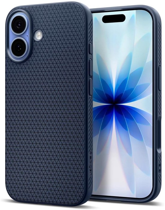 Spigen Liquid Air hoesje - geschikt voor iPhone 17 - Blauw