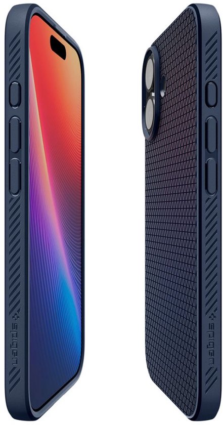 Spigen Liquid Air hoesje - geschikt voor iPhone 17 - Blauw