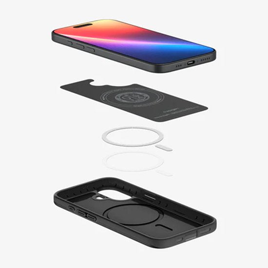 Spigen iPhone 17 hoesje - dun MagSafe - magnetische bescherming
