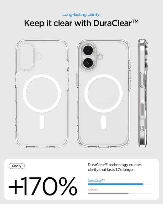 Spigen Ultra Hybrid hoesje - iPhone 17 - MagSafe