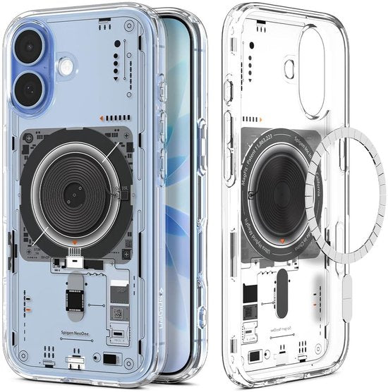 Spigen Ultra Hybrid hoesje - geschikt voor Apple iPhone 17 - MagSafe - Neo One