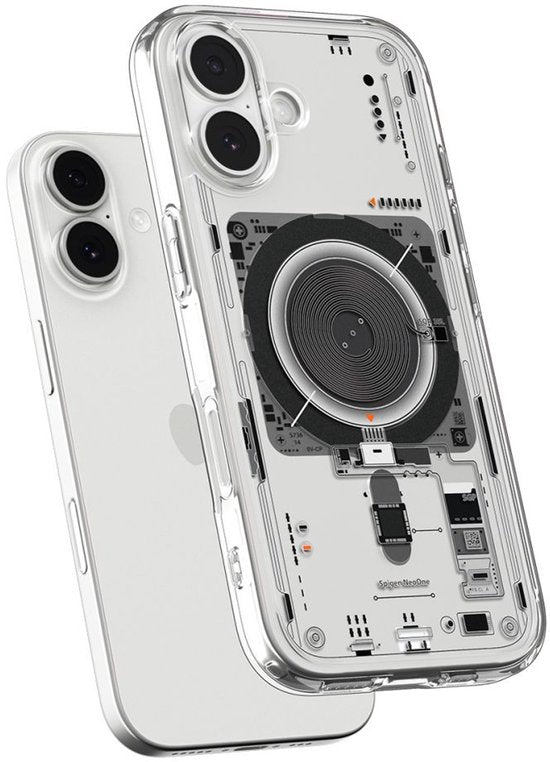 Spigen Ultra Hybrid hoesje - geschikt voor Apple iPhone 17 - MagSafe - Neo One