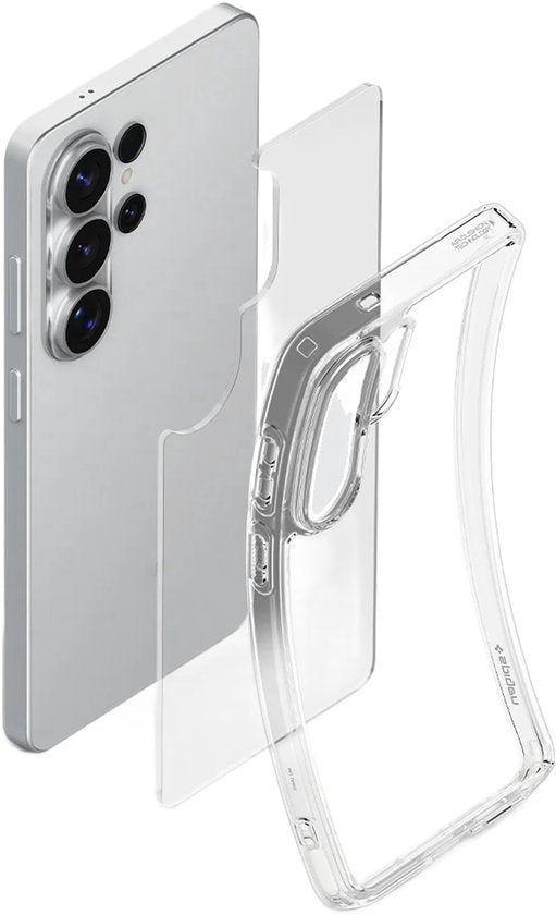 Spigen Ultra Hybrid hoesje - geschikt voor Samsung Galaxy S26 Ultra - backhoesje met air cushion - Transparant