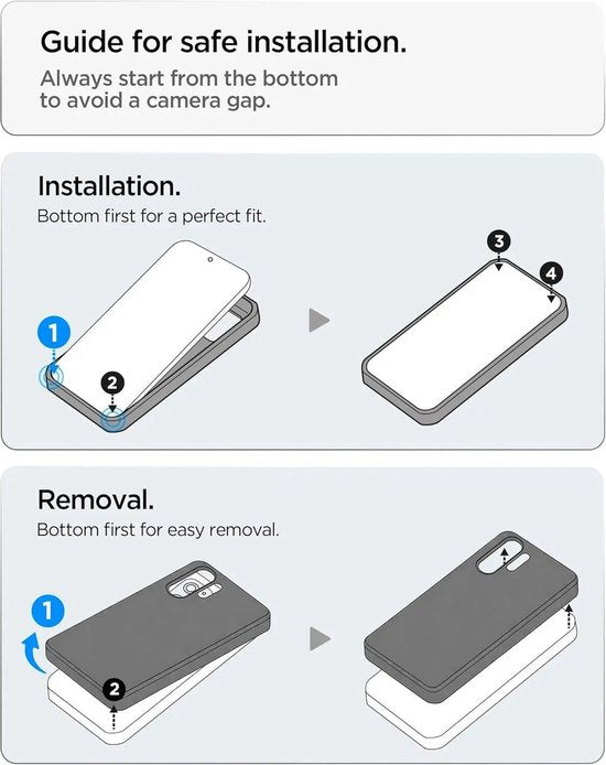 Spigen Optik Armor hoesje - Camera Slider - geschikt voor Samsung Galaxy S26 Ultra - Zwart