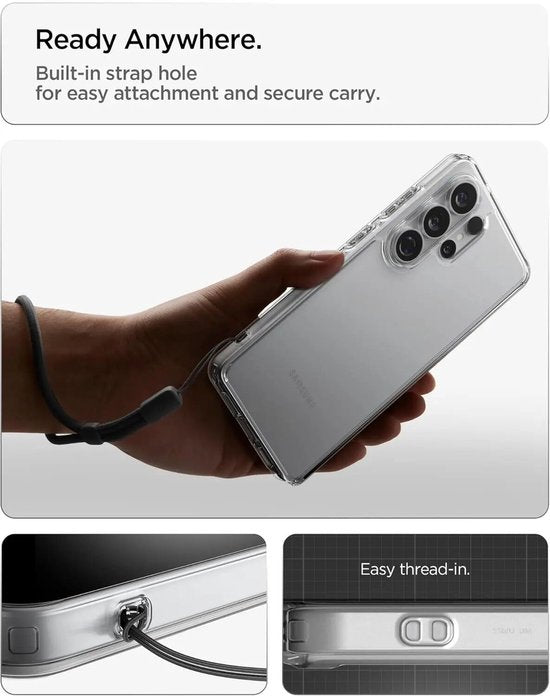 Spigen Ultra Hybrid hoesje - Samsung Galaxy S26 - Transparant