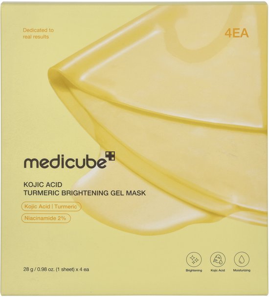Medicube gelmasker - Kojic Acid & Turmeric - brightening
