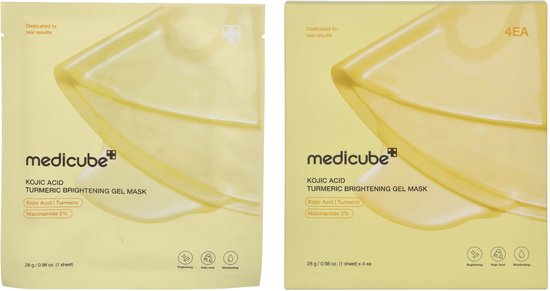 Medicube gelmasker - Kojic Acid & Turmeric - brightening
