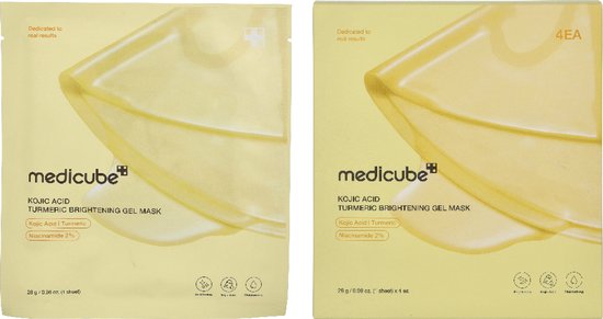 Medicube gelmasker - Kojic Acid & Turmeric - brightening