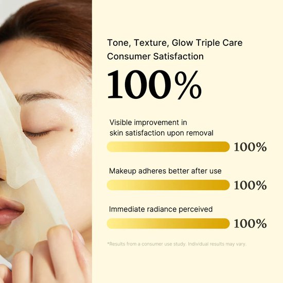 Medicube gezichtsmasker - Deep Vita C Daily Quick Mask - vitamine C - alle huidtypes - set van 30