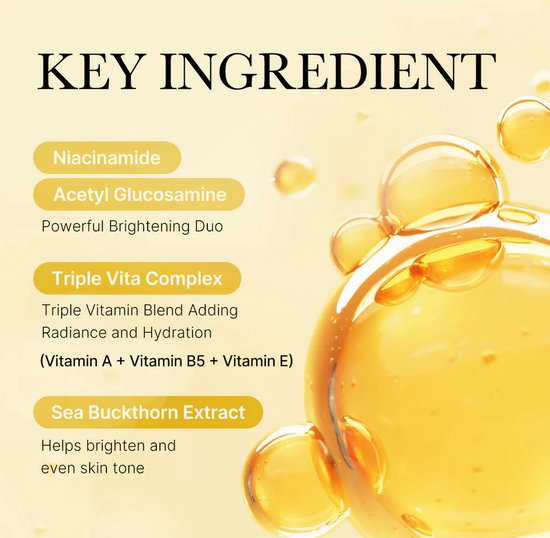 Medicube gezichtsmasker - Deep Vita C Daily Quick Mask - vitamine C - alle huidtypes - set van 30