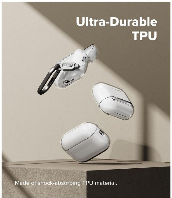 Ringke Air hoesje - geschikt voor AirPods Pro 3 - TPU - Transparant
