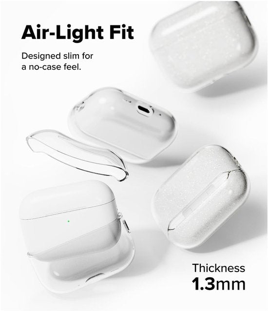 Ringke Air hoesje - geschikt voor AirPods Pro 3 - TPU - Transparant