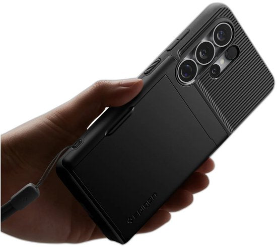 Spigen Slim Armor CS backcover geschikt voor Samsung Galaxy S26 Ultra - Zwart