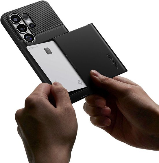 Spigen Slim Armor CS backcover geschikt voor Samsung Galaxy S26 Ultra - Zwart