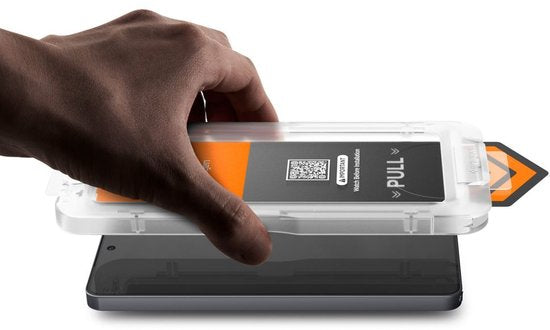 Spigen Samsung Galaxy S26 screenprotector - EZ Fit GLAS.tR - 9H gehard glas - case friendly - 1 stuk