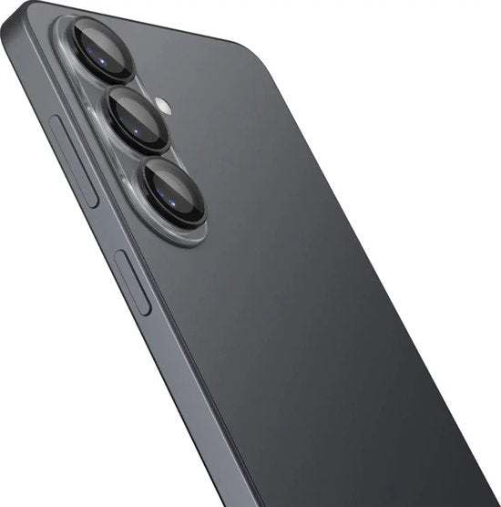 Spigen Optik Pro EZ Fit cameralensbeschermer set van 2 - geschikt voor Samsung Galaxy S26 - Zwart