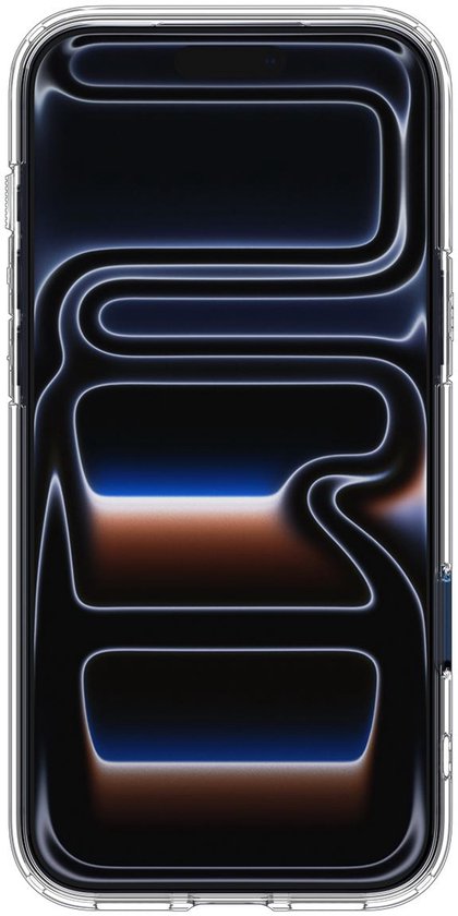 Spigen hoesje geschikt voor Apple iPhone 17 Pro - Ultra Hybrid MagFit - MagSafe en Qi2 backcover - Transparant