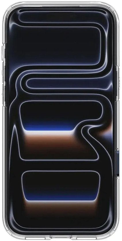 Spigen hoesje geschikt voor Apple iPhone 17 Pro - Ultra Hybrid MagFit - MagSafe en Qi2 backcover - Transparant