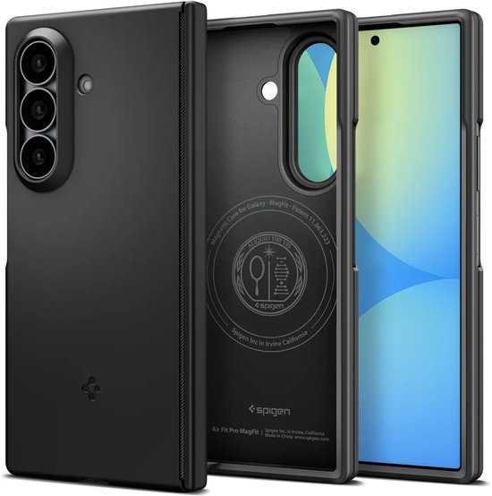 Spigen Air Fit Pro hoesje - Samsung Galaxy Z Fold8 Ultra - MagFit - Zwart