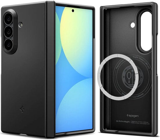 Spigen Air Fit Pro hoesje - Samsung Galaxy Z Fold8 Ultra - MagFit - Zwart