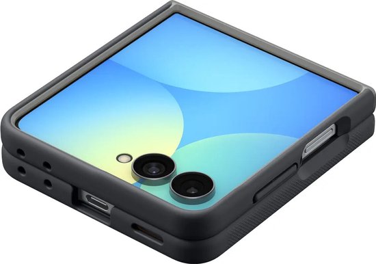 Spigen Nano Pop MagFit backcover case - Samsung Galaxy Z Flip 8 - MagSafe/Qi2 - Black