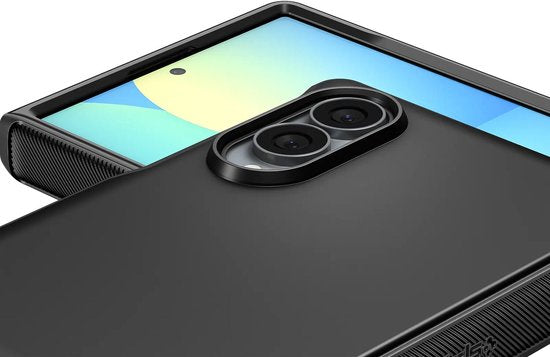 Spigen Samsung Galaxy Z Fold 8 hoesje - Slim Armor Pro MagFit - MagSafe/Qi2 - scharnierbescherming - Zwart