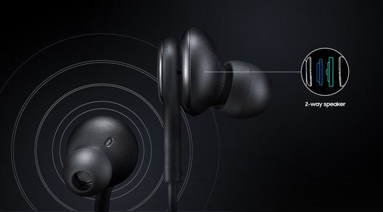 Samsung EO-IA500 koptelefoon - in-ear stereo aux - Zwart
