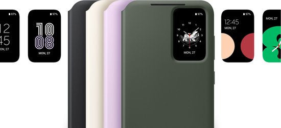 Samsung Galaxy S23 Plus hoesje - Smart S View - Zwart