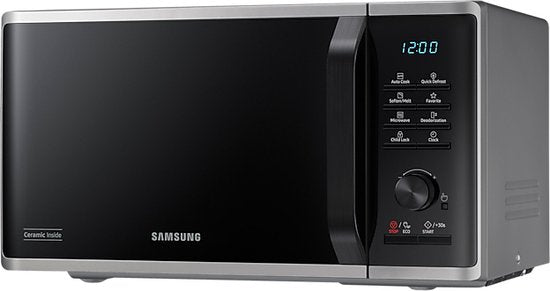 Samsung MS23B3515AS magnetron - solo 800W - quick defrost - Zilver