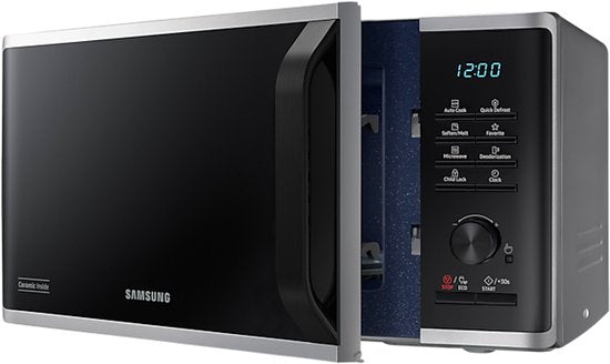 Samsung MS23B3515AS magnetron - solo 800W - quick defrost - Zilver