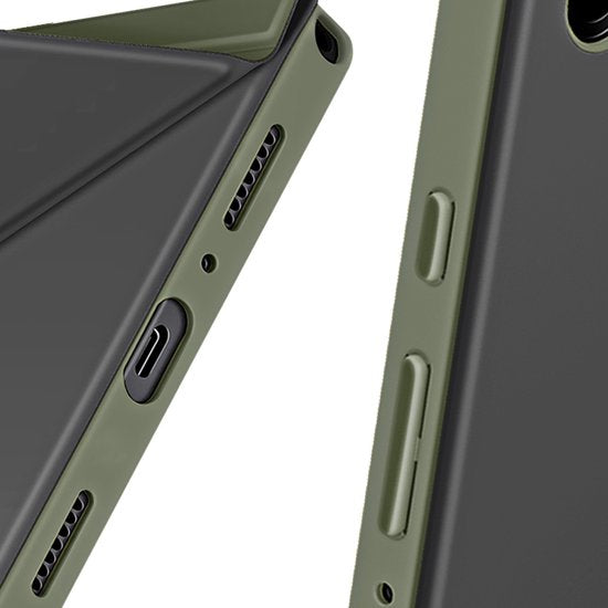 Samsung bookhoesje - geschikt voor Samsung Galaxy Tab A9+ - Zwart