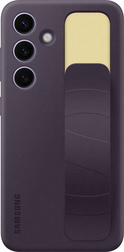 Samsung Galaxy S24 hoesje - standing grip - Dark violet