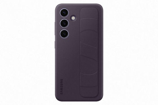 Samsung Galaxy S24 hoesje - standing grip - Dark violet