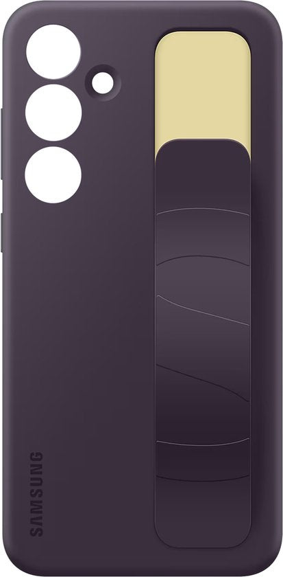 Samsung Galaxy S24 hoesje - standing grip - Dark violet