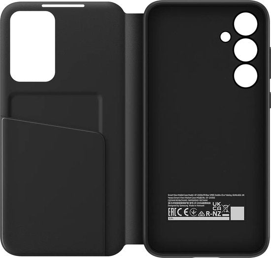 Samsung Galaxy A35 5G hoesje - Smart View Wallet - Zwart
