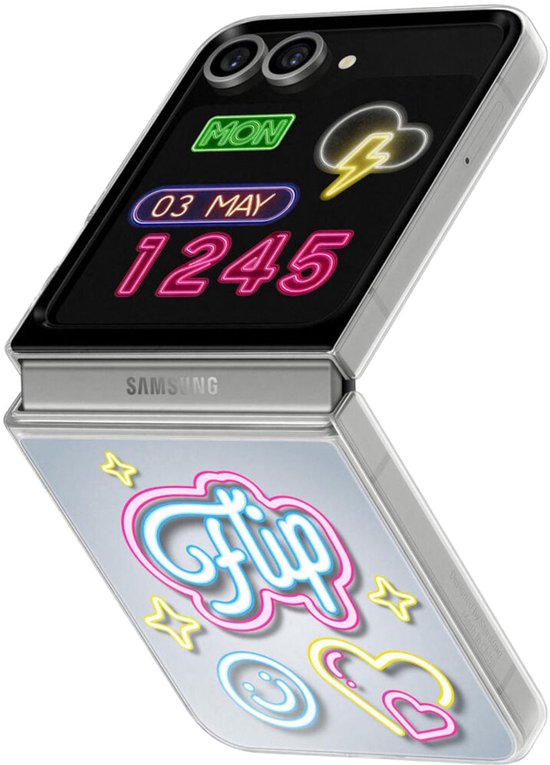 Samsung Galaxy Z Flip6 hoesje - Flipsuit - Transparant