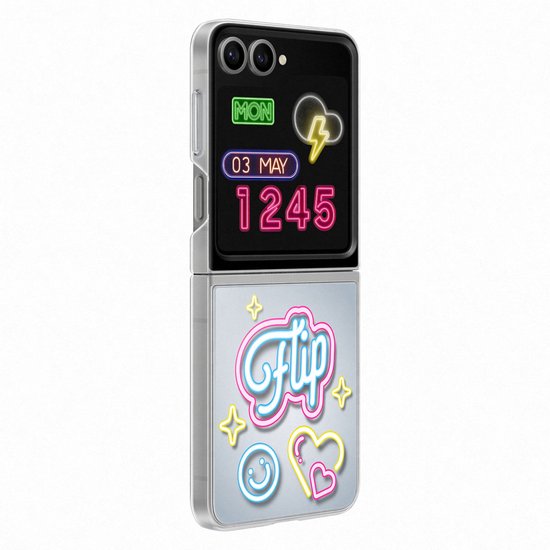 Samsung Galaxy Z Flip6 hoesje - Flipsuit - Transparant