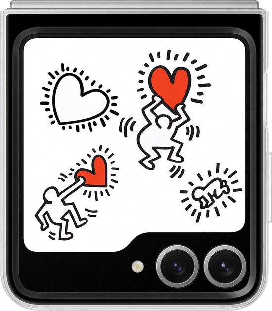 Samsung Galaxy Z Flip6 hoesje - Flipsuit - Transparant