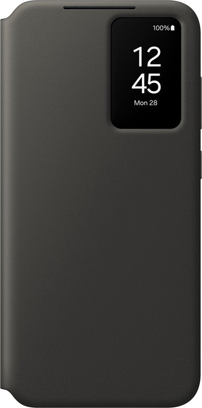 Samsung Galaxy S24 FE hoesje - Smart View Wallet - Zwart