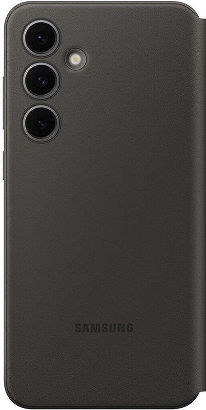 Samsung Galaxy S24 FE hoesje - Smart View Wallet - Zwart