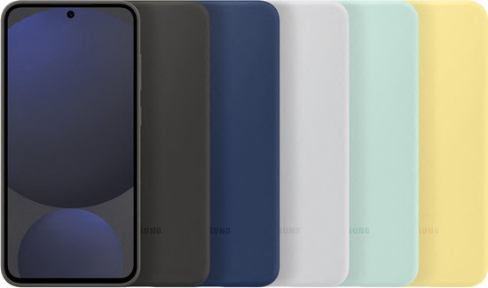 Samsung Galaxy S24 FE hoesje - siliconen - Zwart