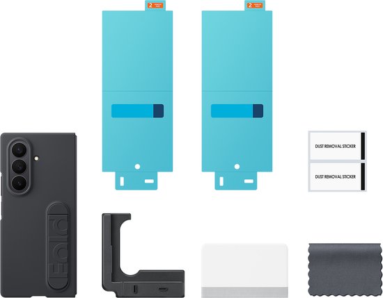 Samsung Galaxy Z Fold 7 hoesje - siliconen - Zwart