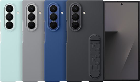 Samsung Galaxy Z Fold 7 hoesje - siliconen - Zwart