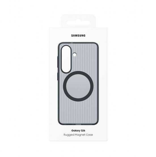 Samsung Galaxy S26 Rugged hoesje - magnetisch - Zwart