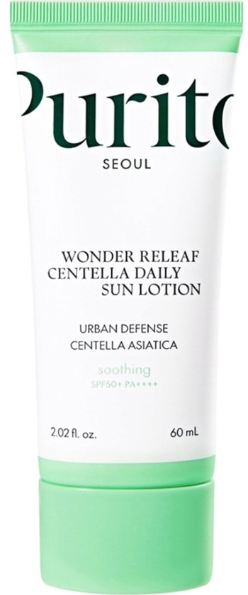 Purito Wonder Releaf Centella zonnebrandlotion - dagelijks gebruik - 60 ml