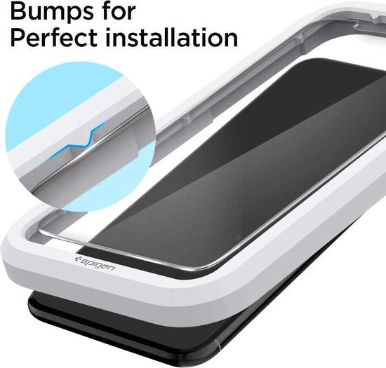 Spigen GLAS.tR AlignMaster screenprotector - Apple iPhone 11 en iPhone XR - set van 2