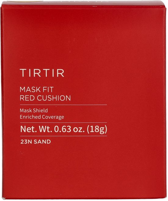 Tirtir Mask Fit Red cushion foundation - 72 uur dekking - 23N Sand