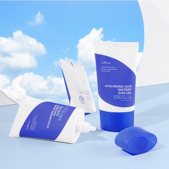 Isntree Hyaluronic Acid Watery Sun Gel zonnebrand - SPF50+ PA++++ - 50 ml